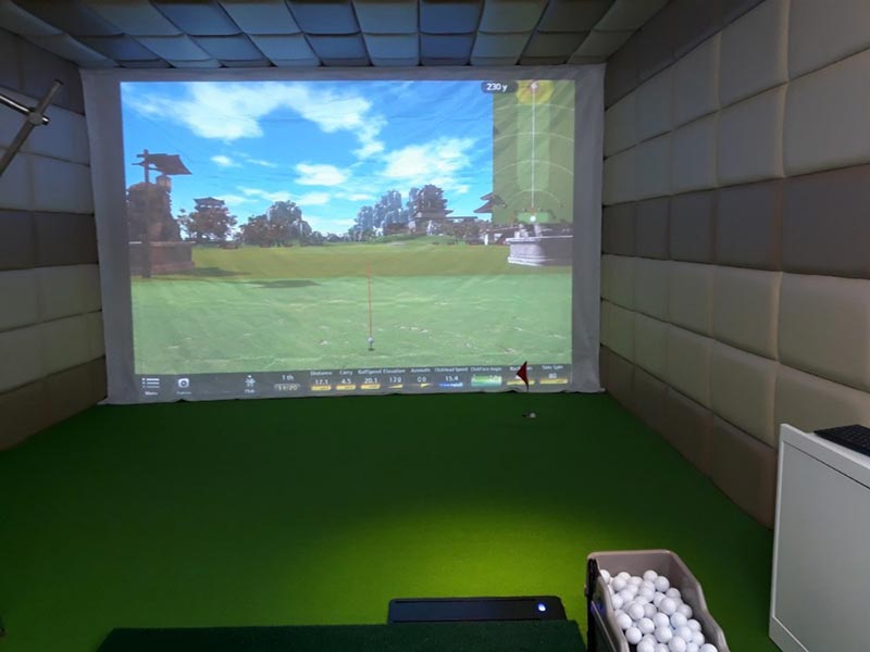 Cần trang bị đầy đủ thiết bị để lắp đặt phòng golf 3D tiêu chuẩn