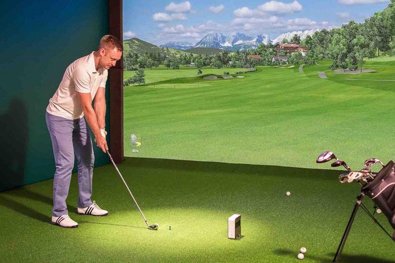Màn hình golf 3D hiển thị hình ảnh sắc nét và sinh động