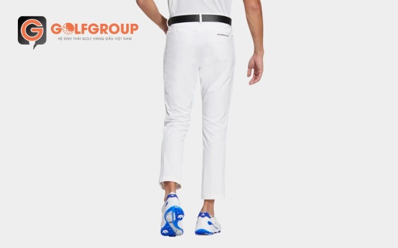 hình ảnh quần dài nam Adidas HT6851 trắng Lối thiết kế basic nhưng không kém phần hiện đại