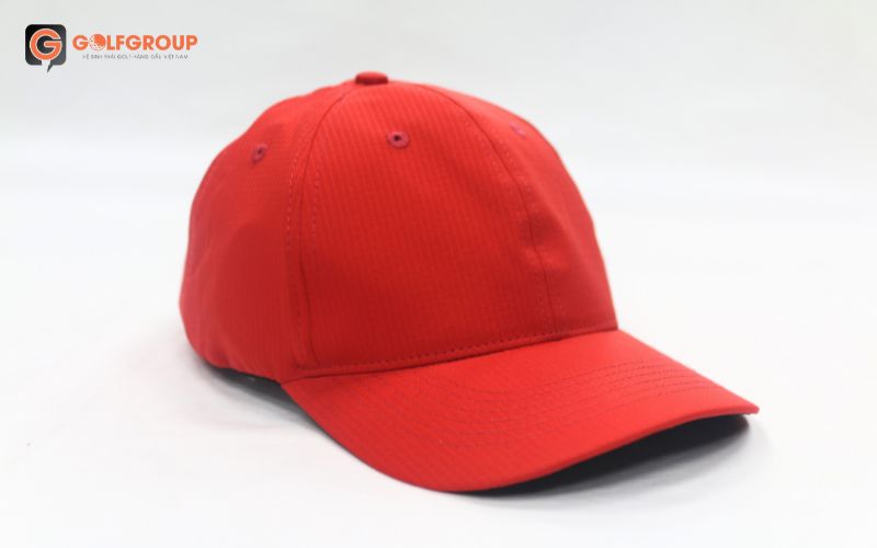 Sản phẩm mũ golf trơn màu đỏ của Charly Golf