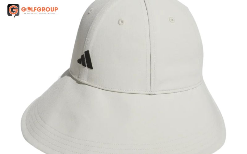 hình ảnh mũ vành chống nắng Adidas HT5739 màu be