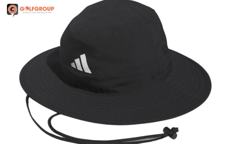 hình ảnh mũ vành nam Adidas HS5474 đen với kiểu dáng mũ vành nam thể thao năng động