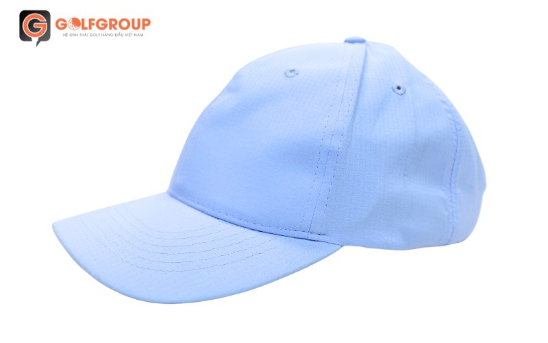Mũ golf nam Charly xanh nước biển VT006144 trơn được làm từ chất liệu polyester với khả năng chống năng cao
