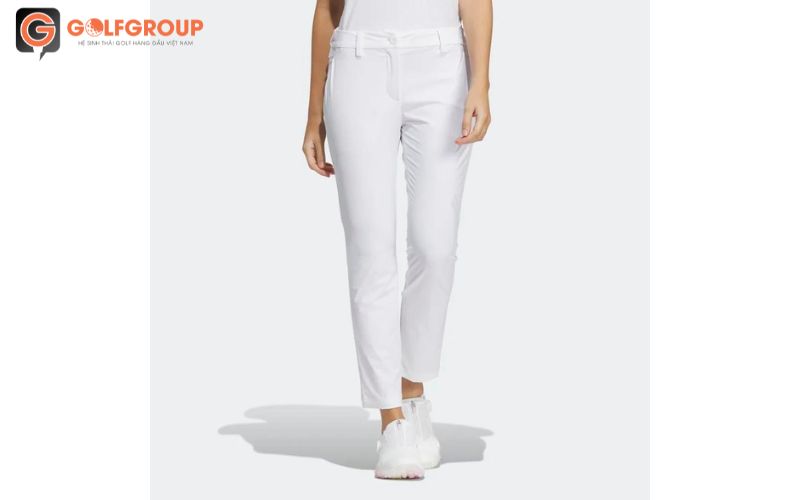 hình ảnh quần dài nữ Adidas HT0053 trắng
