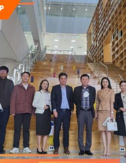 Ban Lãnh Đạo Golfgroup Trong Chuyến Thăm Thân Mật Tại Trụ Sở Đại Học Hoseo Korea