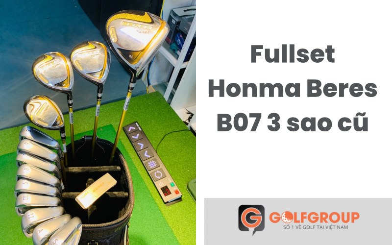 Bộ gậy golf thuộc bộ sưu tập cao cấp được thương hiệu Honma cho ra mắt thị trường 2020