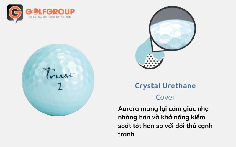 Trust Aurora New được ứng dụng công nghệ Crystal Urethane 