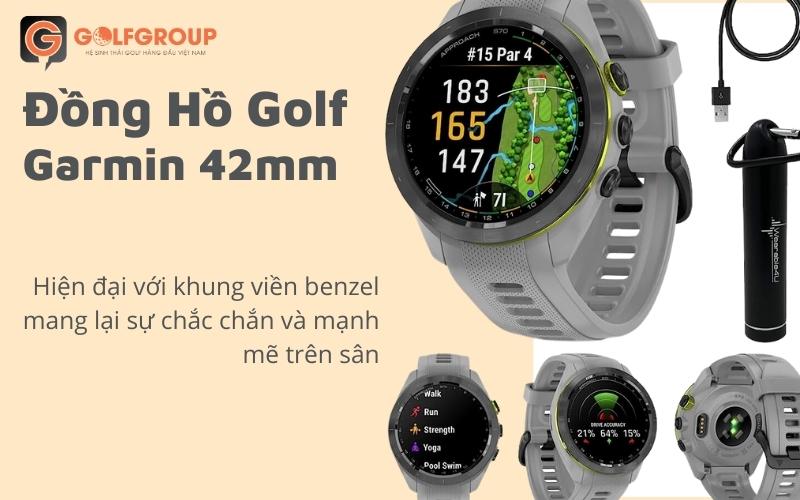 hình ảnh đồng hồ golf Garmin Approach S70 42 mm