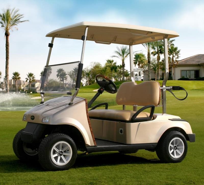 Xe ô tô điện sân golf được thiết kế hiện đại, dễ sử dụng
