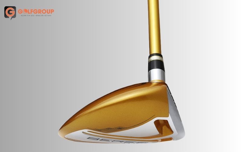 Màu vàng kim quyền uy của gậy golf Fairway Beres Aizu 3 sao