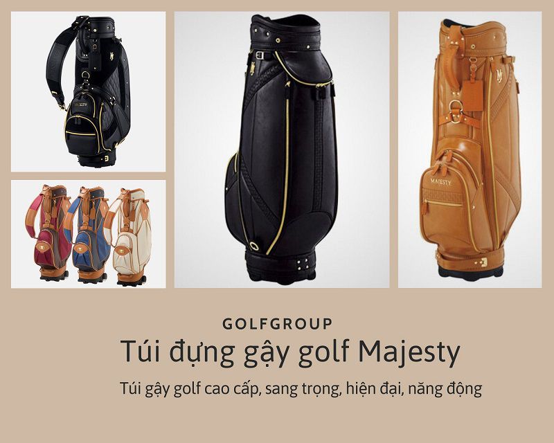 Các mẫu túi của Majesty nhận được đánh giá cao của golfer