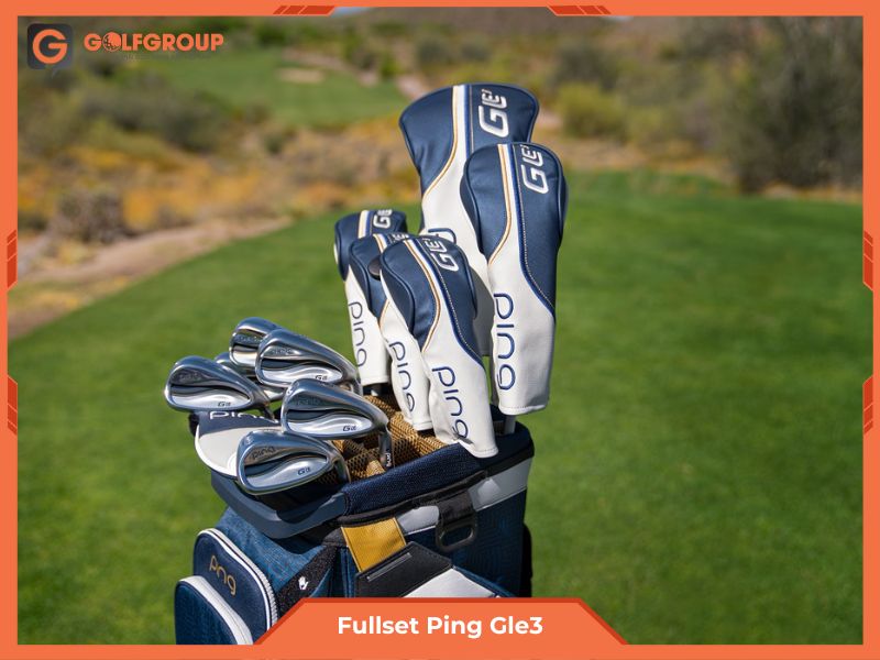 Bộ gậy Fullset Ping Gle3 sành điệu dành riêng cho nữ golfer