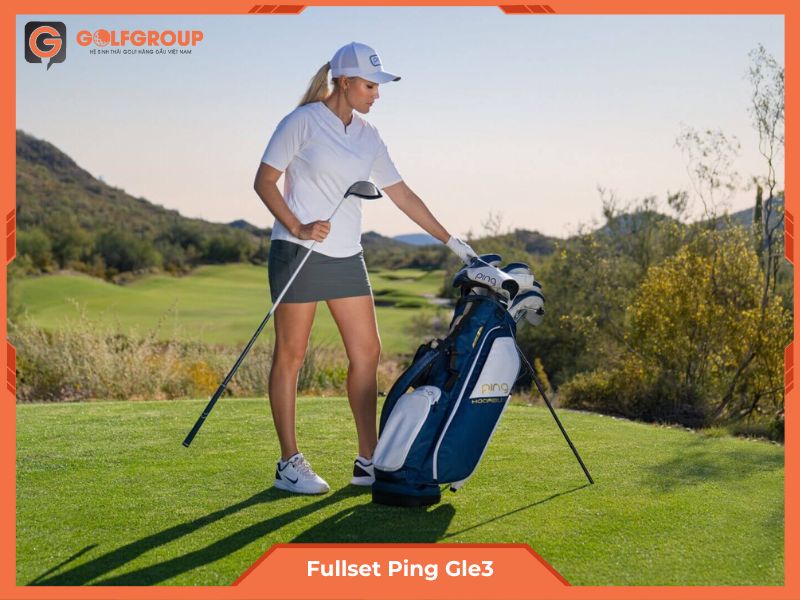 Thiết kế kiểu dáng phù hợp  với golfer nữ mang lại trải nghiệm hoàn hảo trên sân cỏ