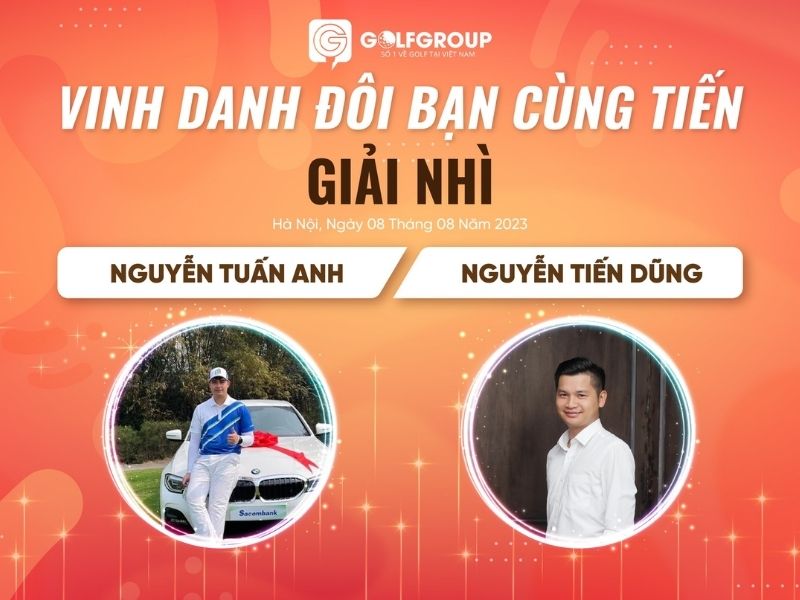Vinh danh "Đôi bạn cùng tiến'' Nguyễn Tuấn Anh - Nguyễn Tiến Dũng đạt giải nhì 
