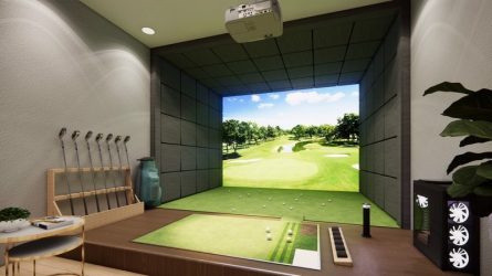 Lựa chọn dịch vụ thi công phòng golf 3d được cung cấp bởi GolfGroup