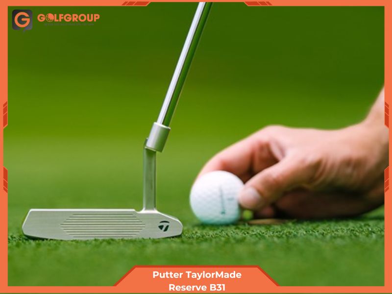 Gậy Putter TaylorMade Reserve B31 sở hữu những ưu điểm vượt trội giúp golfer dễ kiểm soát cú đánh