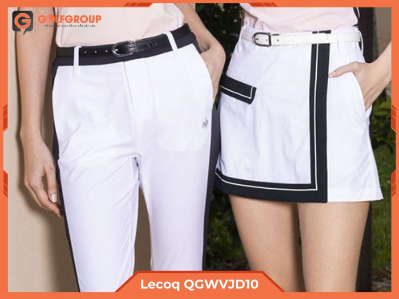 Quần dài nữ Lecoq QGWVJD10- Siêu phẩm thời trang thể thao golf 2023