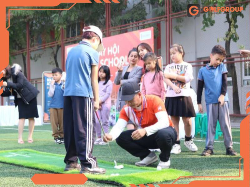 Ngày hội Golf schools tại Trường Song Ngữ Wellspring Hà Nội