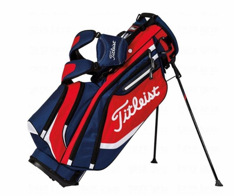 Túi golf Titleist Lightweight Stand có trọng siêu nhẹ, phù hợp với thể lực của nhiều golfer