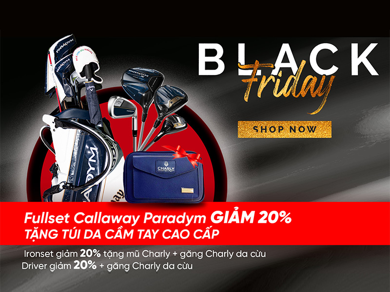 Giảm giá 20% và quà tặng Charly cho các sản phẩm Callaway được độc quyền phân phối bởi GolfGroup