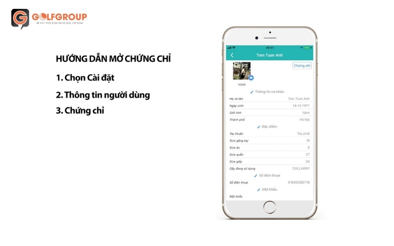 Hướng dẫn sử dụng app VHandicap cho người mới
