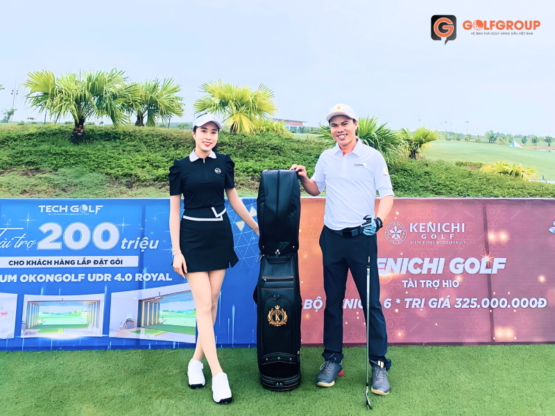Giải thưởng Golfgroup tài trợ cho giải golf HDBank Mekong Open 2023