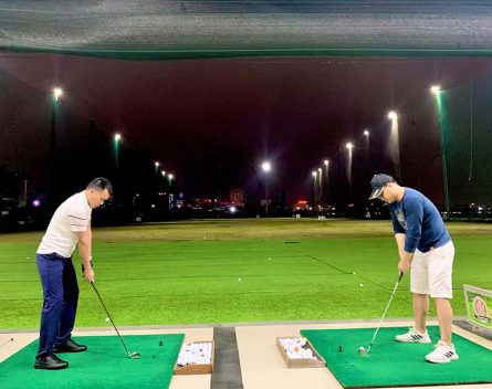 Sân tập golf Đa Phước với thiết kế hiện đại, rộng rãi