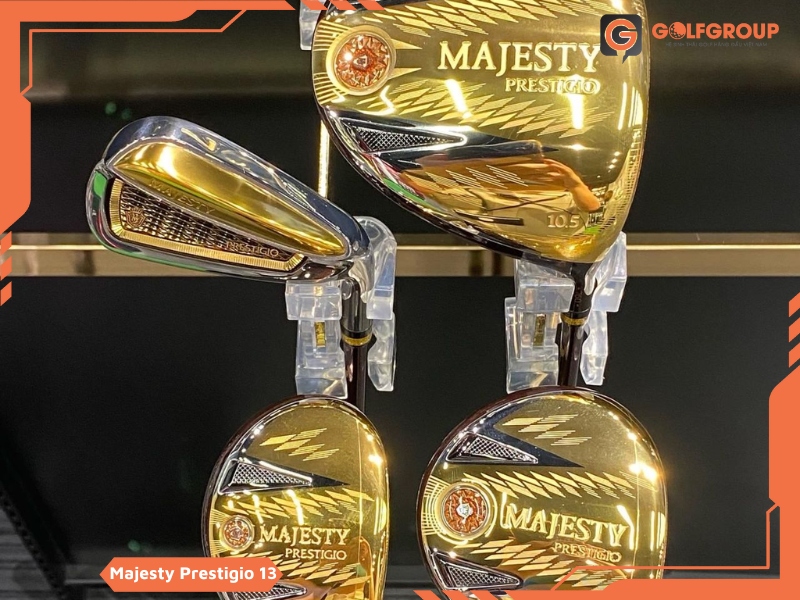Bộ gậy golf Majesty Prestigio 13 sở hữu thích thiết sang trọng mang đậm chất thượng lưu