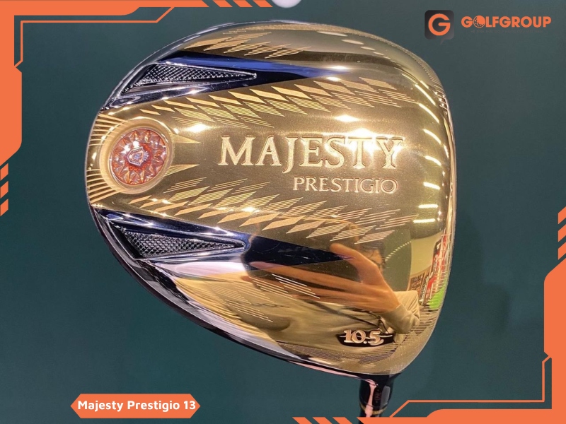 Driver Majesty Prestigio 13 sở hữu công nghệ "Cyclone Cup Face" mang đến những cú đánh với tầm xa vượt trội.