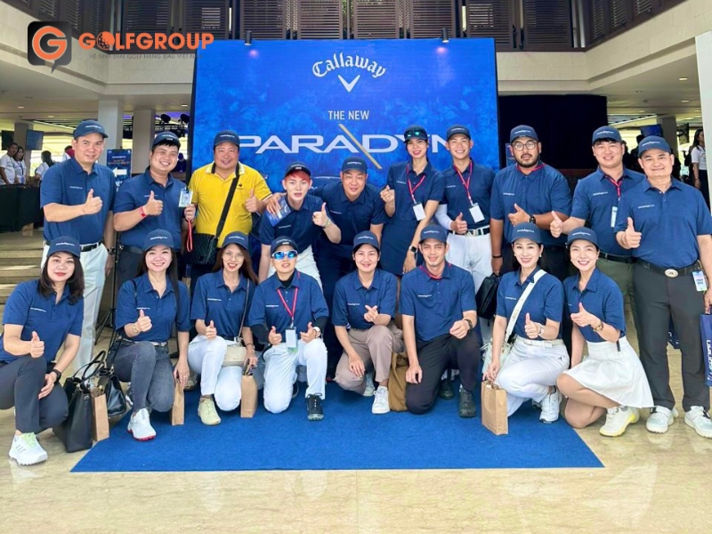 Sự kiện launching Callaway Paradym 2023 tại châu Á được tổ chức ở Indonesia, đại diện Golfgroup cũng đã góp mặt tham dự