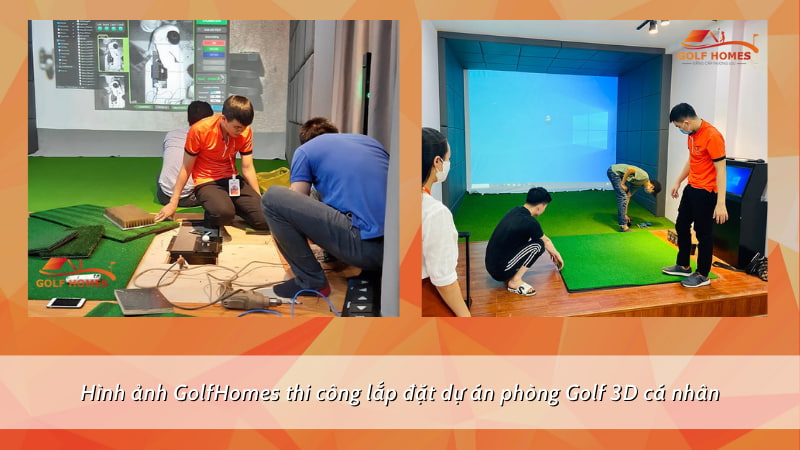 GolfHomes đã và đang thi công, lắp đặt hơn 500 dự án phòng 3D trong và ngoài nước