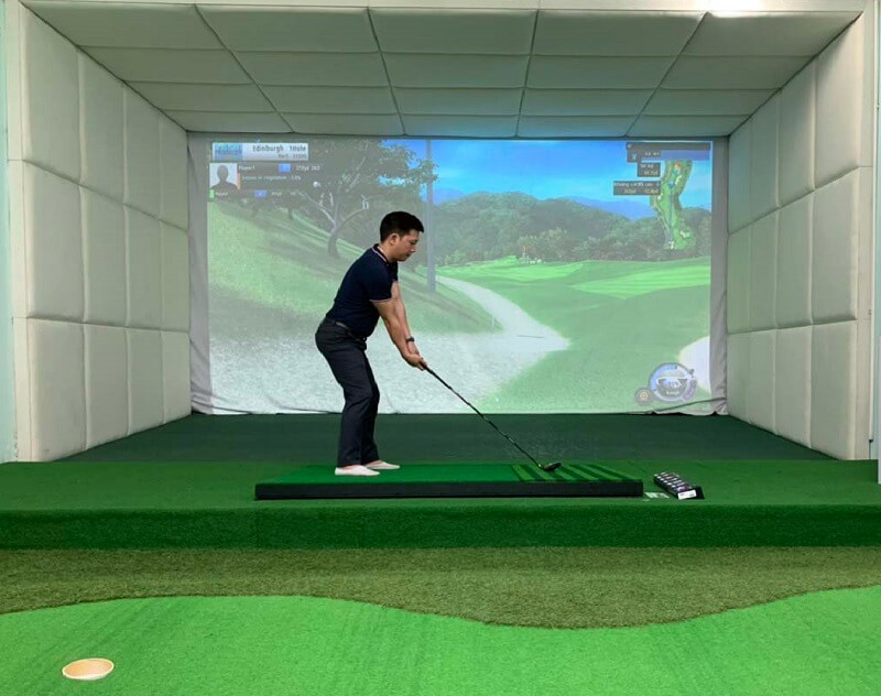 Học đánh golf tại phòng 3D được nhiều golfer Quận 11 ưa chuộng