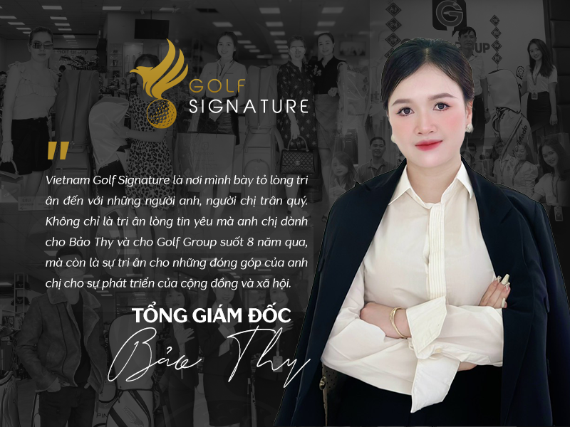 TGĐ Bảo Thy - Vietnam Golf Signature