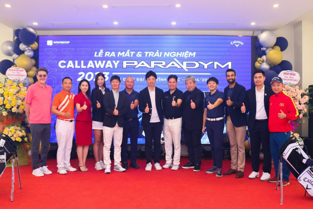 Callaway Paradym Tournament 2023 để lại ấn tượng tốt trong lòng đại diện Callaway khu vực Đông Nam Á