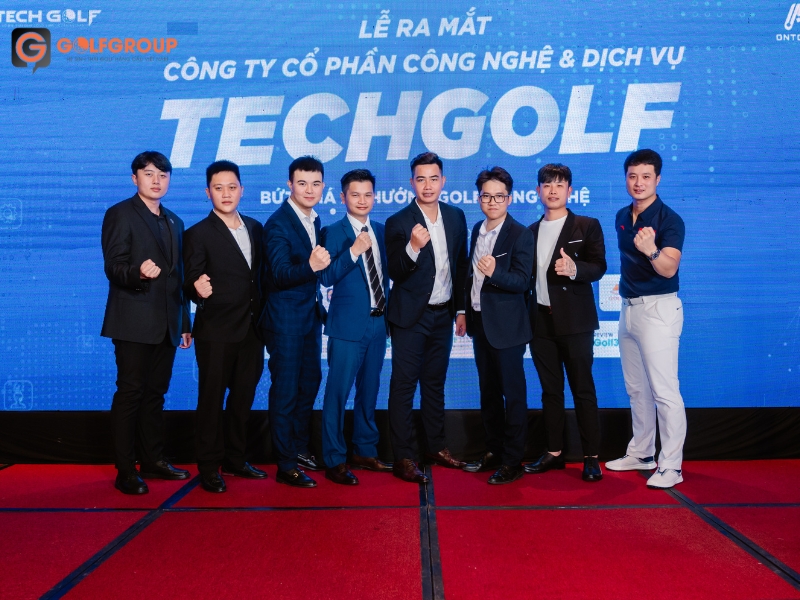 Techgolf ra mắt đầy ấn tượng và khẳng định thành công trong suốt 8 năm