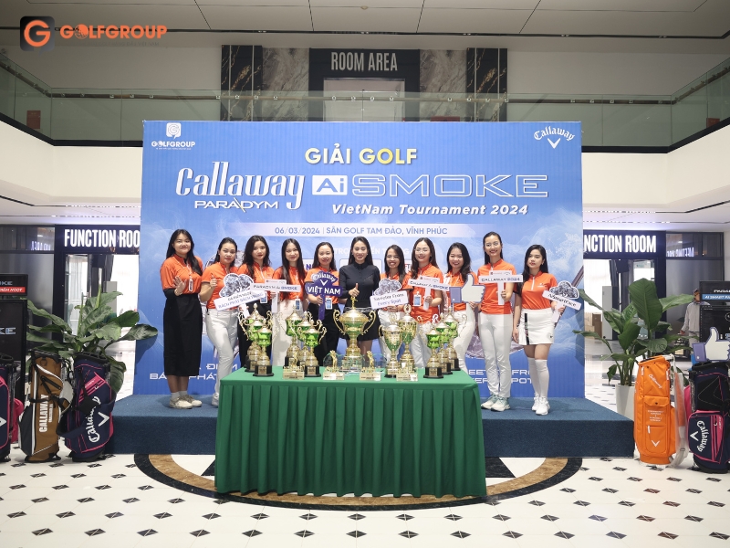 giải đấu Callaway Paradym Ai Smoke Vietnam Tournament 2024