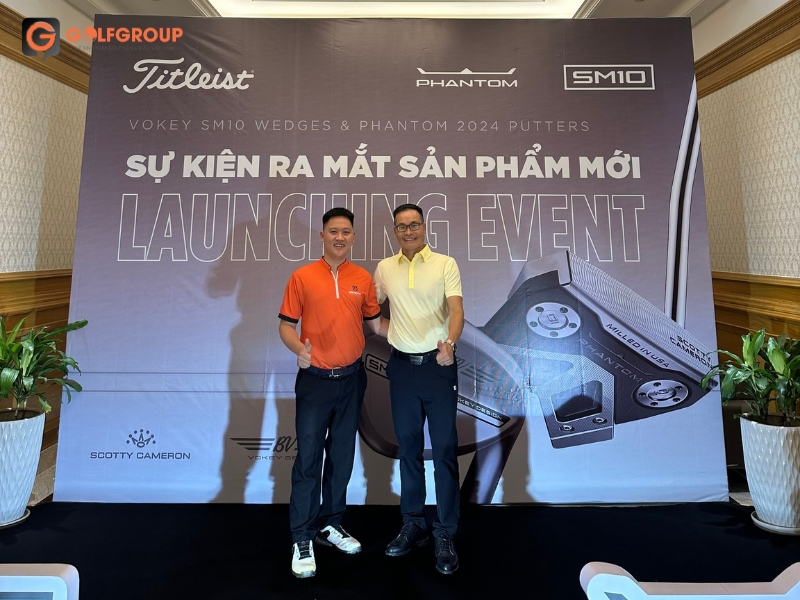 golfgroup tham dự launching gậy SM10 và Phantom Putter