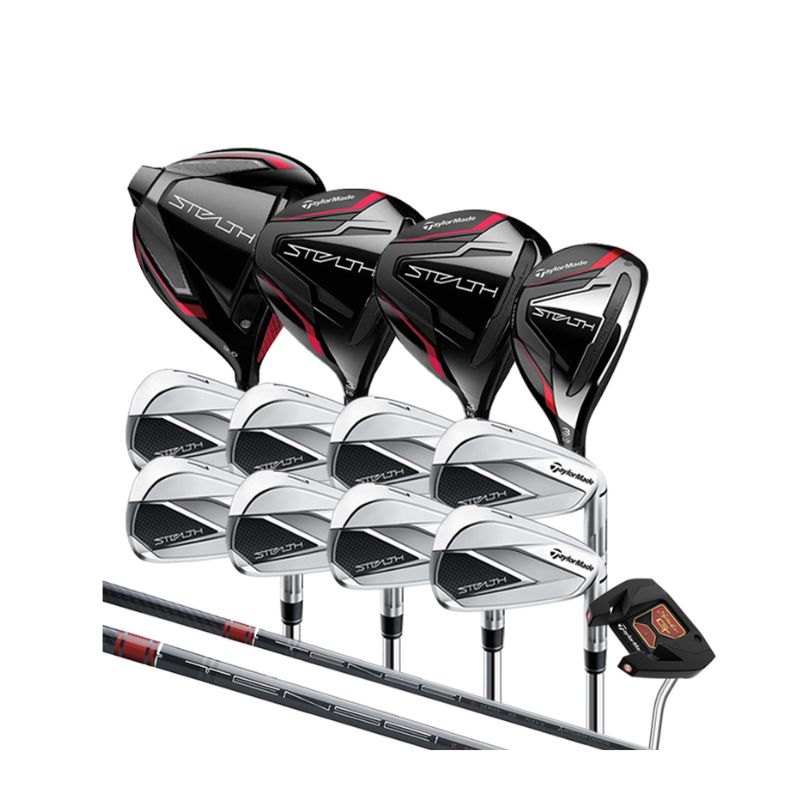 Bộ gậy golf fullset TaylorMade Stealth bền bỉ, nhanh hơn và ổn định hơn