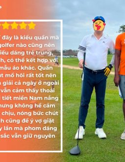 khách hàng feedback Charly Golf