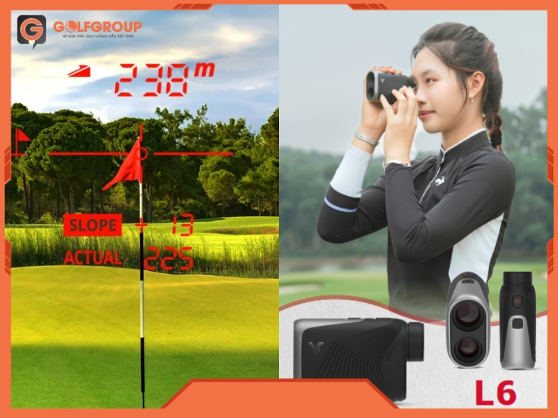 hình ảnh máy đo khoảng cách golf voice caddie