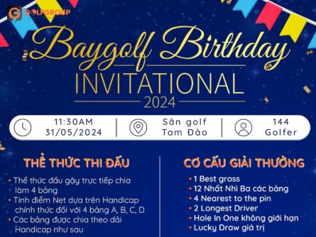 Giải golf Sinh nhật Baygolf