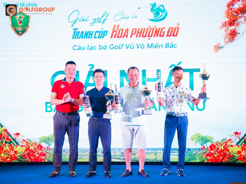 CLB Vũ Võ Miền Bắc đã tổ chức thành công Giải golf Chào Hè – Tranh cup Hoa Phượng Đỏ năm 2024