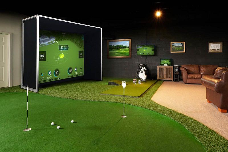 Sân tập golf mini trong nhà và sân golf 3D