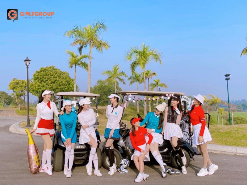 Mipa golf là lựa chọn yêu thích của những người đẹp có tiếng