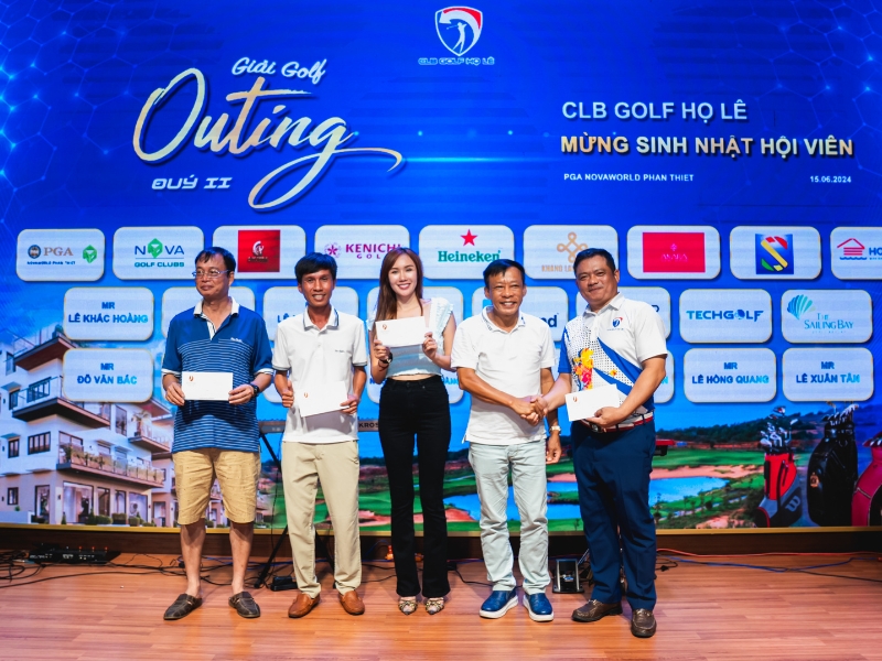 Outing Quý II 2024 CLB Golf họ Lê