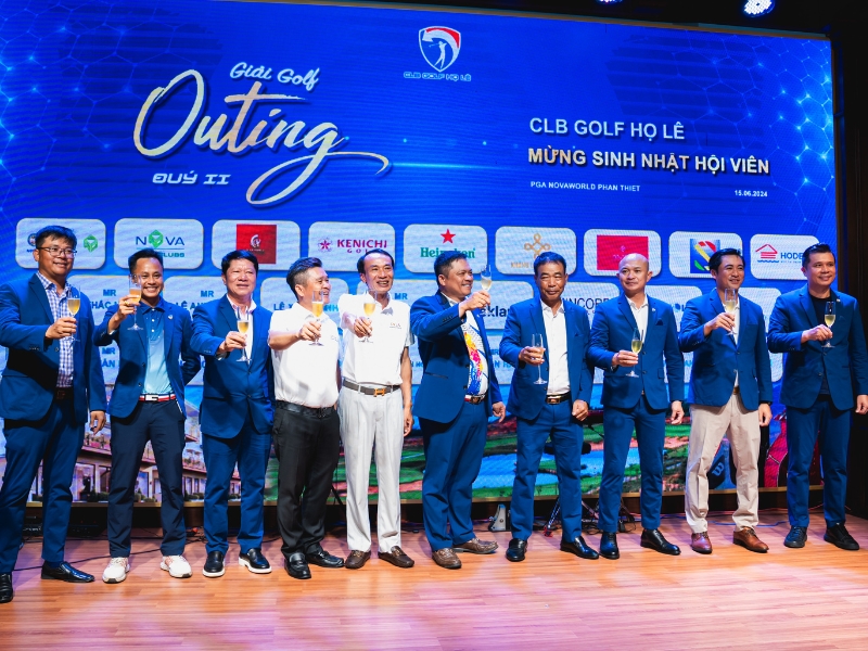 Outing Quý II 2024 CLB Golf họ Lê