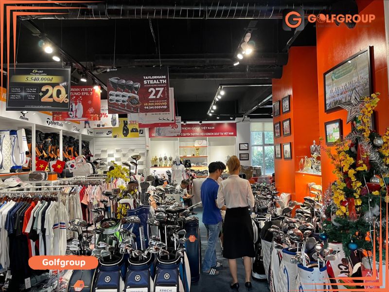 Golfgroup - Địa chỉ uy tín cung cấp gậy golf và các phụ kiện golf chính hãng với giá tốt nhất thị trường