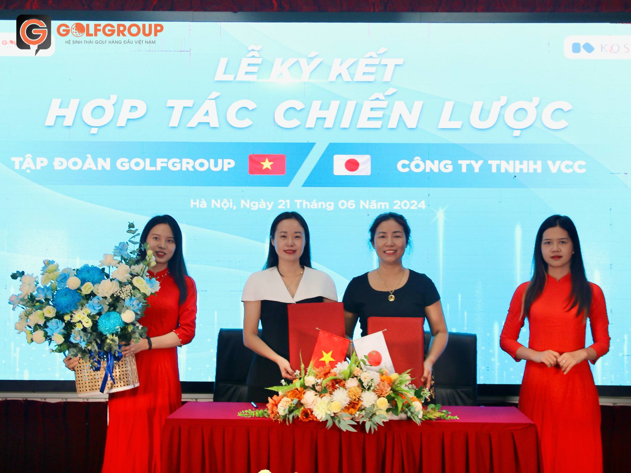 Golfgroup kí kết hợp tác chiến lược cùng thương hiệu mỹ phẩm cao cấp hàng đầu Nhật Bản - KOSÉ