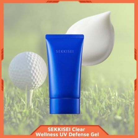 hinh-anh-kem-chong-nang-chuyen-dung-cho-golfer-sekkisei-clear-wellness-uv-defense-gel