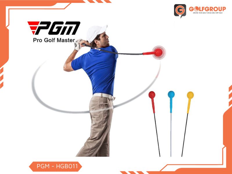 Gậy tập thể lực giúp golfer cải thiện lực đánh tay với những cú đánh swing